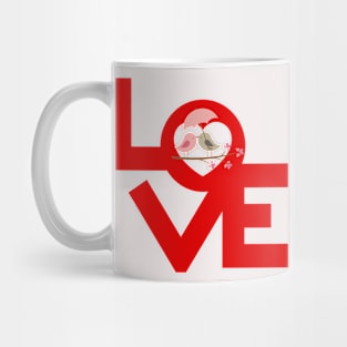 Birds In Love Mug